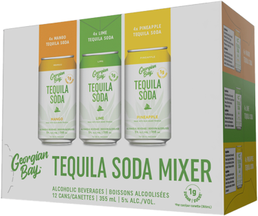 GEORGIAN BAY TEQUILA SODA MIXER 12 PACK
