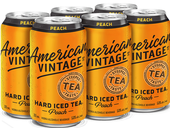 AMER. VIN. HARD PEACH ICED TEA
