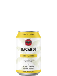 BACARDI LIMON  LEMONADE 6 CAN