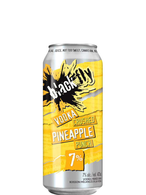 BLACK FLY VODKA CRUSHED PINEAPPLE 473 ML