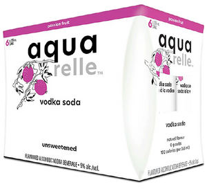 AQUARELLE VODKA SODA - PASSIONFRUIT 6 CANS