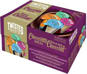 TWISTED SHOTZ CHOCOLATE BOX 8 X 30 ML