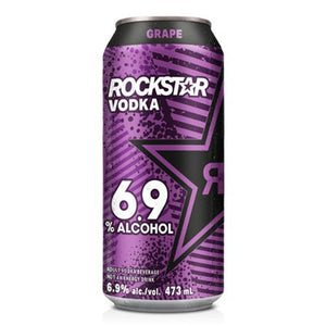 ROCKSTAR VODKA GRAPE 473ML