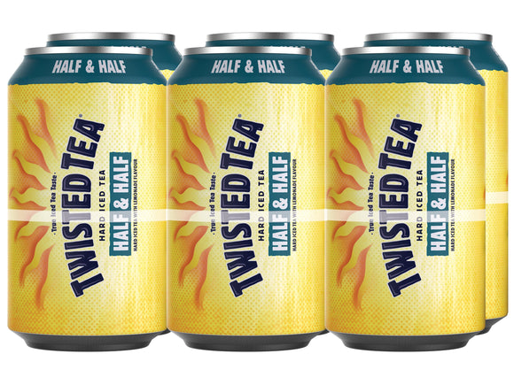 TWISTED TEA HALF & HALF ICED TEA 6 CANS