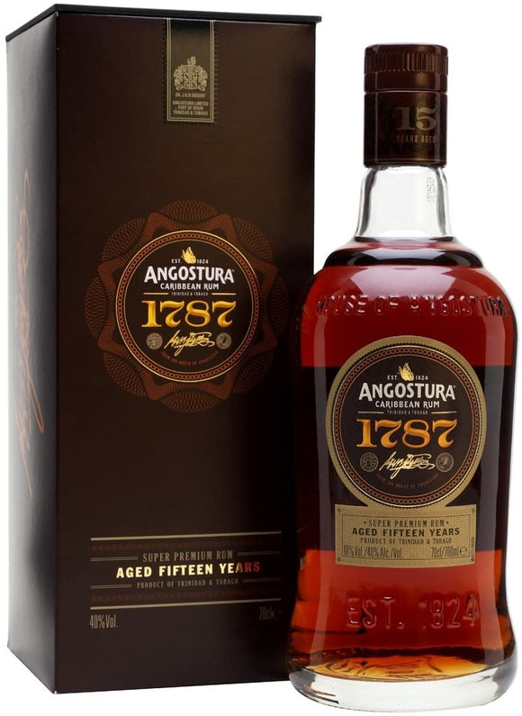 ANGOSTURA 1787 15 YEAR OLD CAR