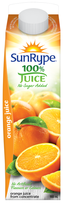 SUN-RYPE ORANGE JUICE