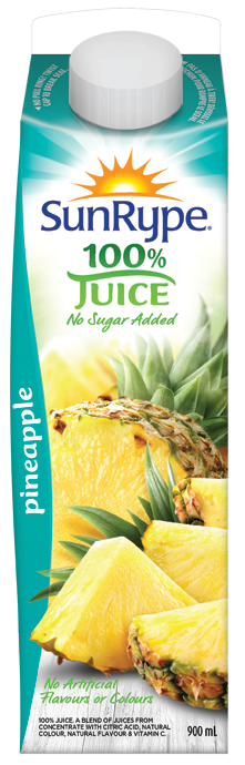 SUN-RYPE PINEAPPLE JUICE