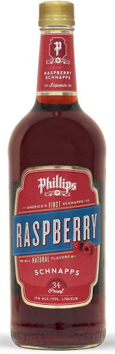 PHILLIPS RASPBERRY SCHNAPPS 750 ML