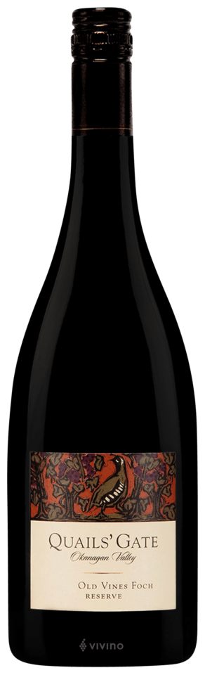 QUAILS GATE OLD VINES FOCH RESERVE 750 ML