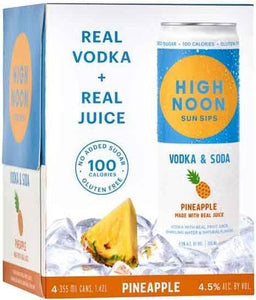 HIGH NOON PINEAPPLE 4 CANS