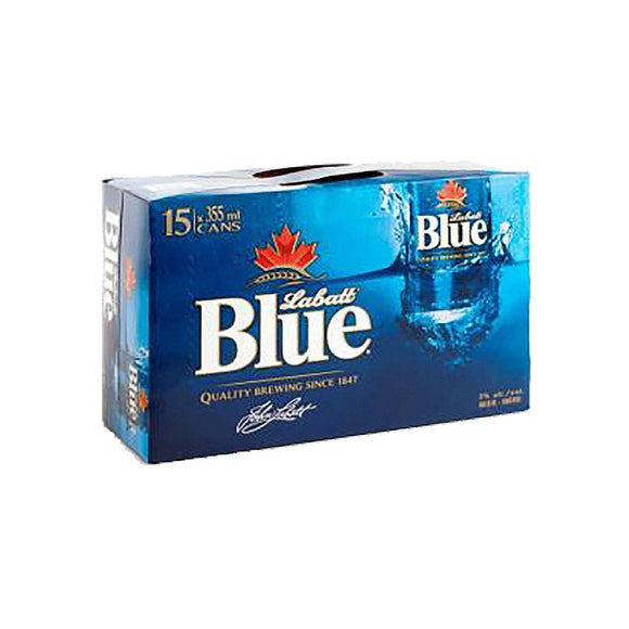 LABATT BLUE 15 CAN 355 ML