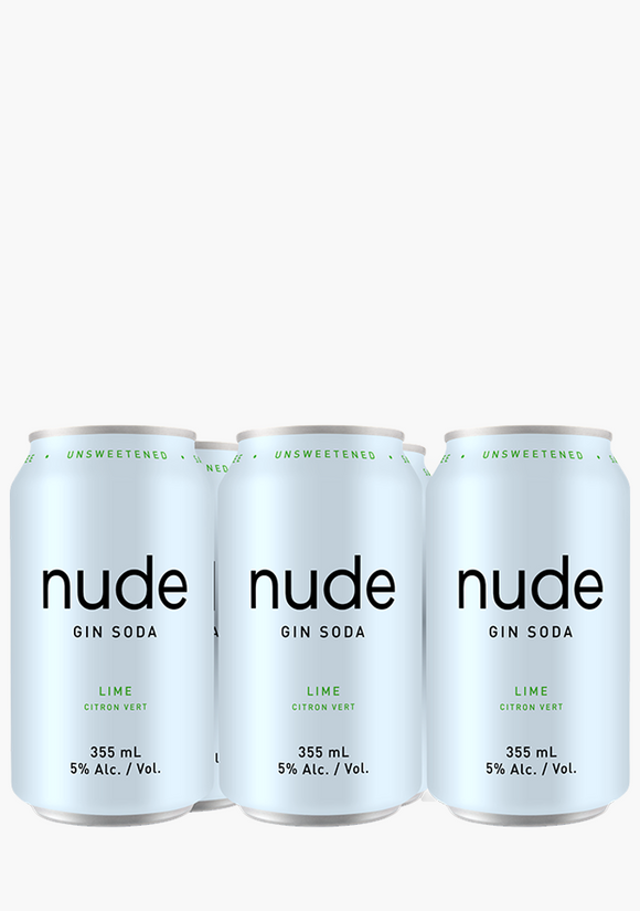 NUDE GIN SODA - LIME