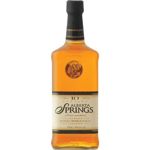 ALBERTA SPRINGS 10YR RYE WHISKY 750 ML