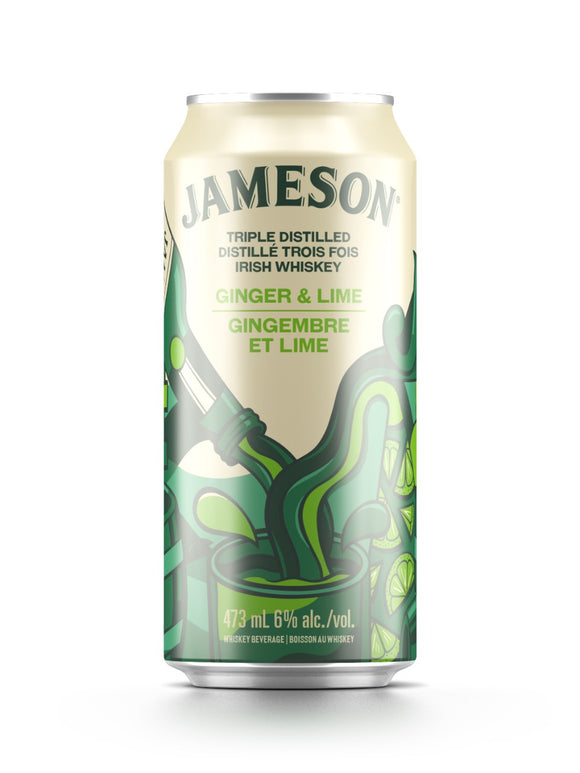 JAMESON GINGER AND LIME 473 ML