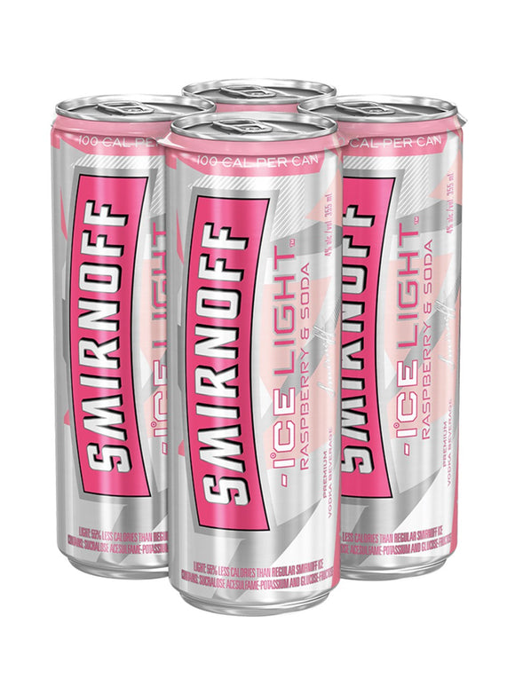 SMIRNOFF VODKA & SODA RASPBERR