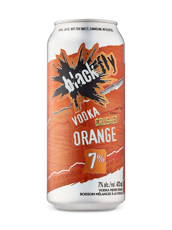 BLACK FLY VODKA CRUSHED ORANGE 473 ML