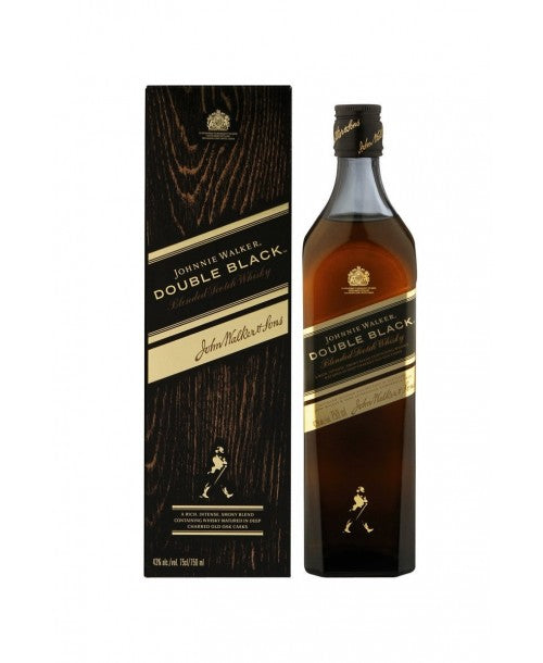 JOHNNIE WALKER DOUBLE BLACK 750 ML