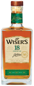 J.P. WISER'S 18 YO CANADIAN WHISKY