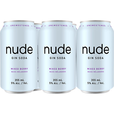 NUDE GIN SODA - MIXED BERRY