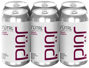 NUTRL JUIC'D VODKA SODA FRUIT PUNCH 6 CANS