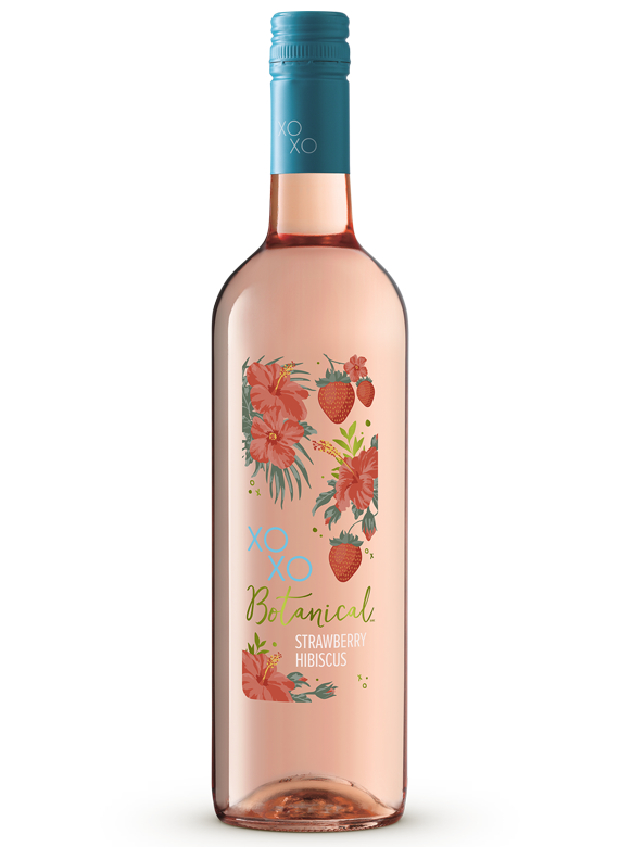 XOXO BOTANICALS STRAWBERRY HIBISCUS 750 ML